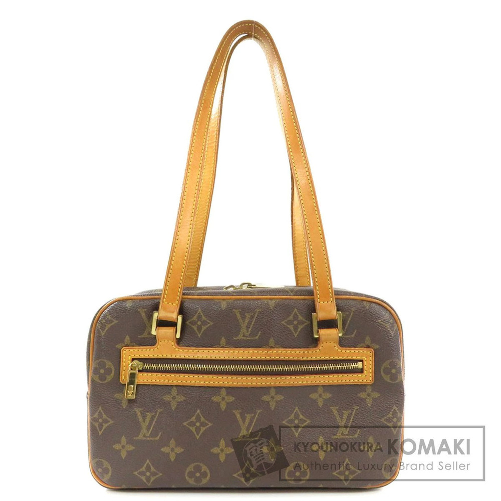 Louis Vuitton Cite Top Handle Bag Monogram Canvas Brown